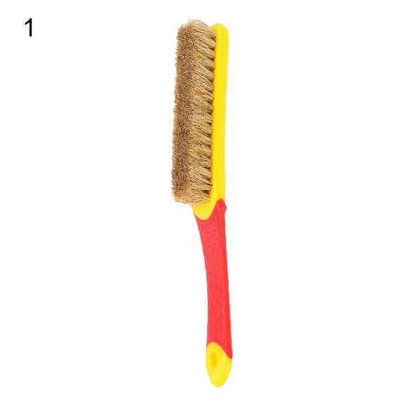 Bristle Brush Deep Cleaning Good Toughness Polishing Comfort Grip Stiff Bristle Scrub Cleaning Brush for Collection