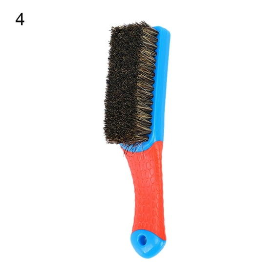 Bristle Brush Deep Cleaning Good Toughness Polishing Comfort Grip Stiff Bristle Scrub Cleaning Brush for Collection