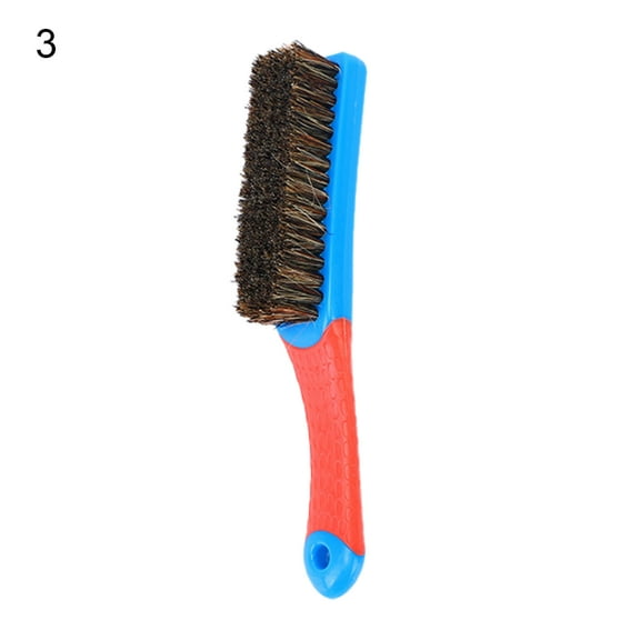 Bristle Brush Deep Cleaning Good Toughness Polishing Comfort Grip Stiff Bristle Scrub Cleaning Brush for Collection