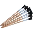 thumbnail image 1 of Bristle Brush Round and Flat Assortment Pack, Black (Pack of 72), 1 of 3