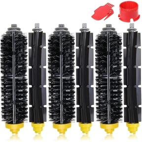 Bristle and Flexible Beater Brush Set Compatible with iRobot Roomba 600 700 Series 614 620 621 630 635 645 650 655 660 665 670 675 680 690 692 694 695 760 770 780 790 Vacuum Cleaner 3 Set