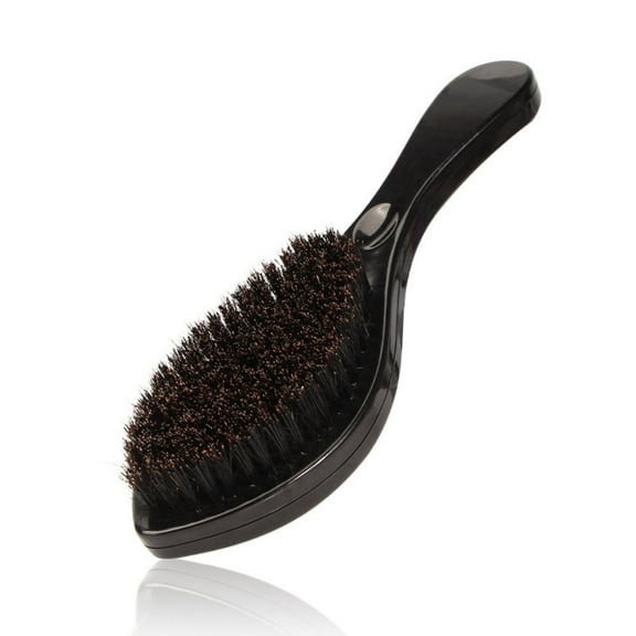 Bristle Hair Brush, Hair Brush For Men, Smoothing Hair Brush, Hairbrush For Beard Styling, Brush For Thick Hair Detangling, Conditions Hair, Improves Texture