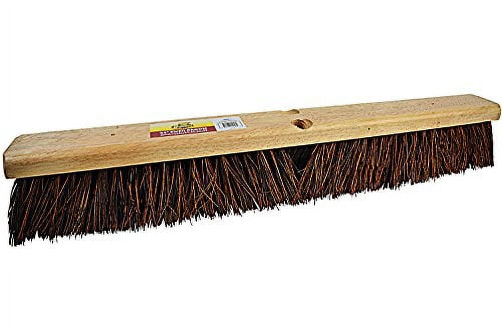 Heavy Duty Broom Black Indoor Push Broom Head – Heavy Duty Hardwood