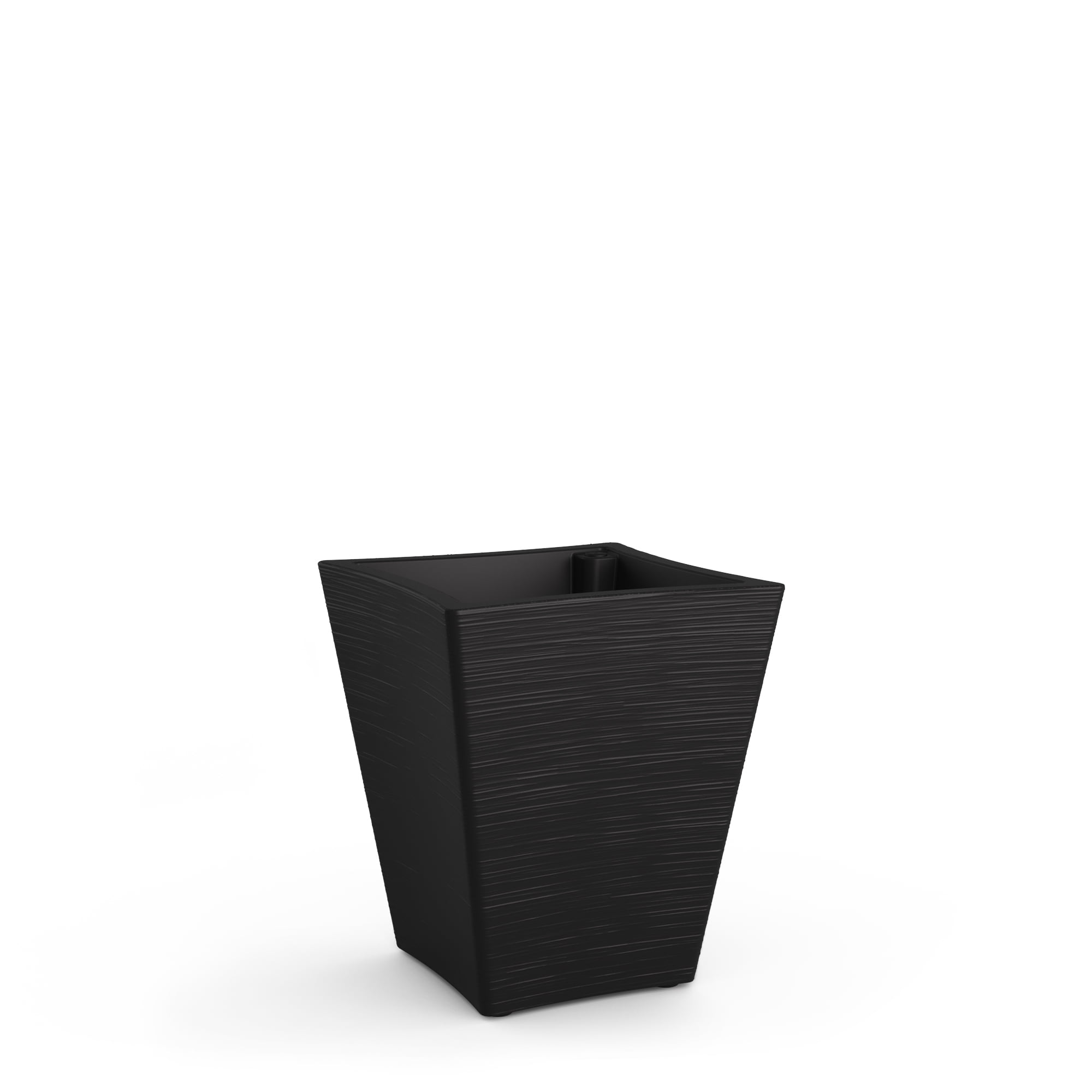 Bristol 18in Tall Planter Black
