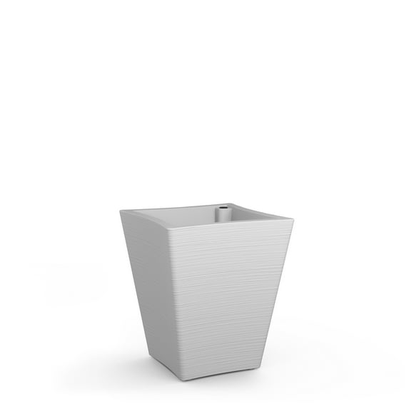 Bristol 18in Tall Planter - White