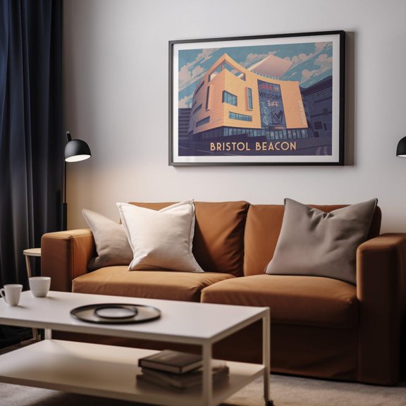 Bristol Beacon Music Venue Concert Hall Architecture Art Unframed Paper Print