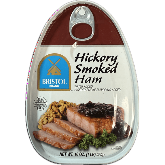 Bristol Brand Hickory Smoked Canned Ham 16 oz