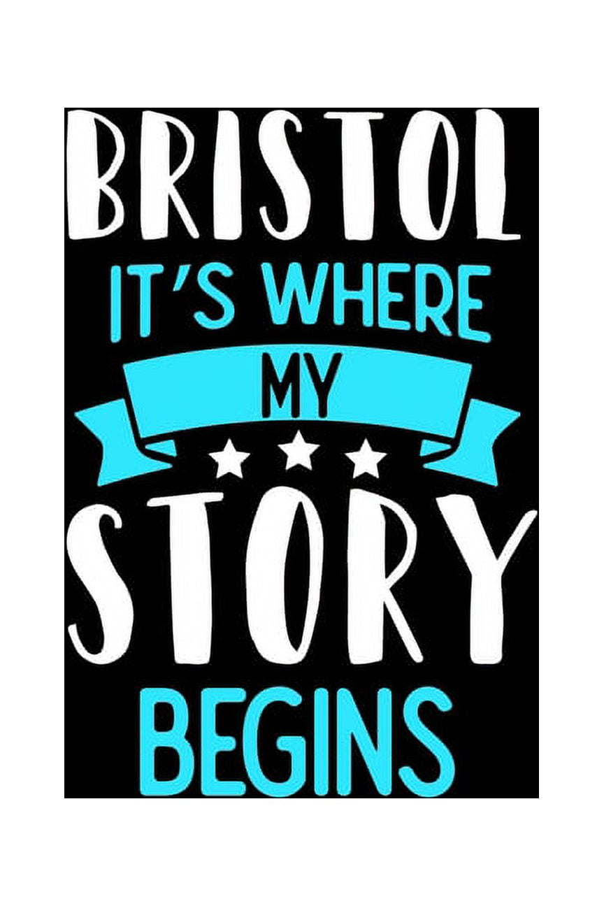 Bristol It's Where My Story Begins : Bristol Graph Paper Notebook with 120  pages 6x9 perfect as math book, sketchbook, workbook and diary (Paperback)  
