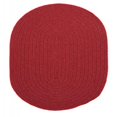 thumbnail image 1 of Bristol Polypropylene Braided Sample Swatch Rug, 14" by 17", Red, 1 of 2