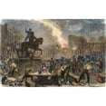 thumbnail image 1 of Bristol Reform Riot 1831. Nthe Reform Riot At Bristol England 30 October 1831. Wood Engraving English. Print by, 1 of 3