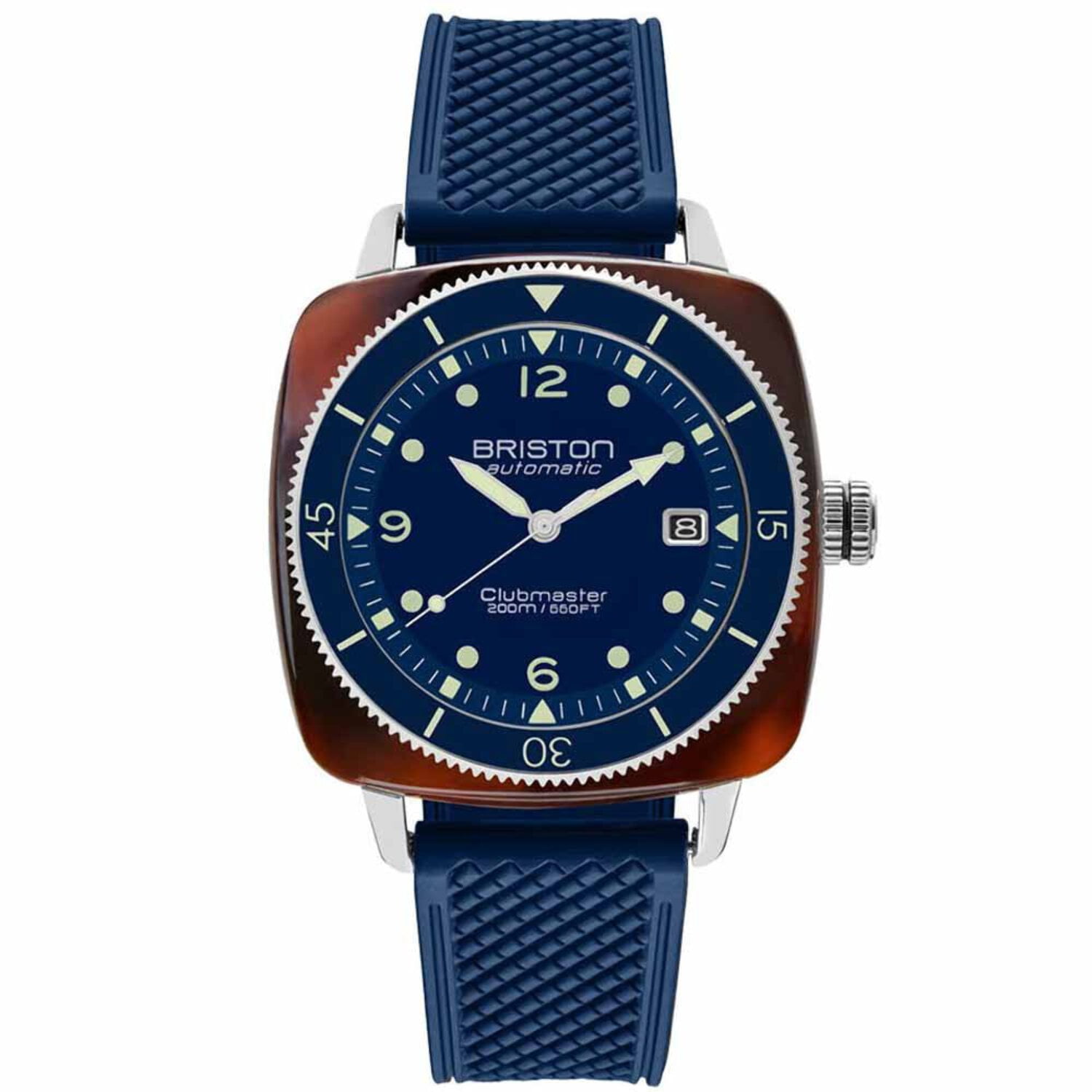 BRISTON Clubmaster Legend Automatic Diver Acetate Navy Blue