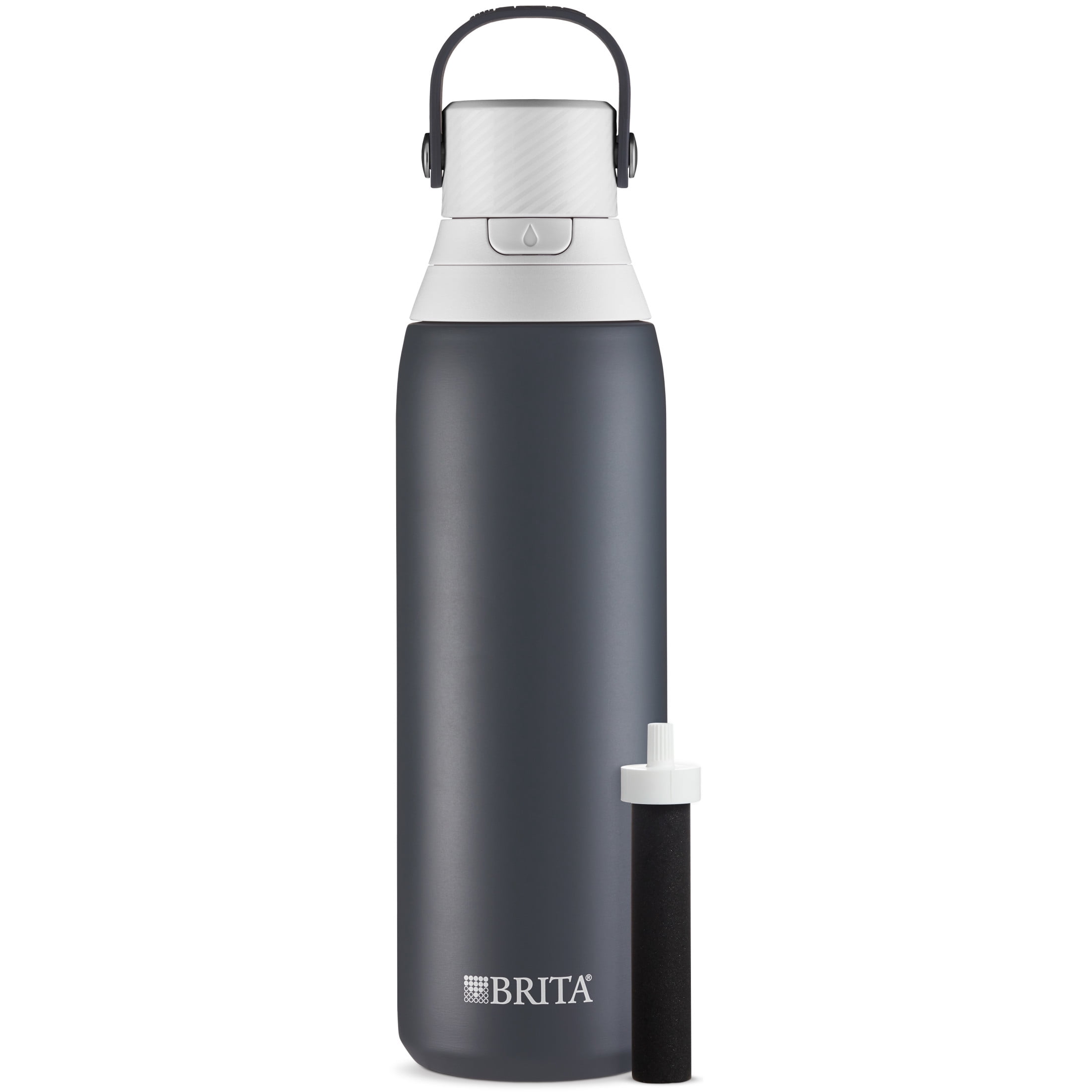 Carbon 20 oz Stainless Steel Insulated Water Bottle with Filter