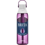 Brita 26oz Orchid Premium Leak Proof Filtered Water Bottle with Straw
