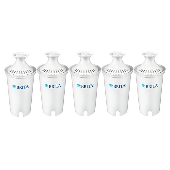 Brita Standard Water Filter Replacements, BPA Free, 5 Count
