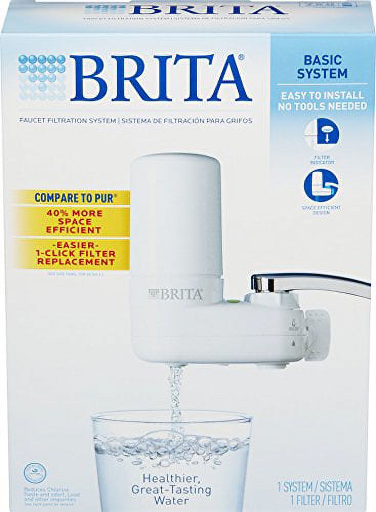 Brita Basic On Tap Faucet Water Filter System - image 1 of 4