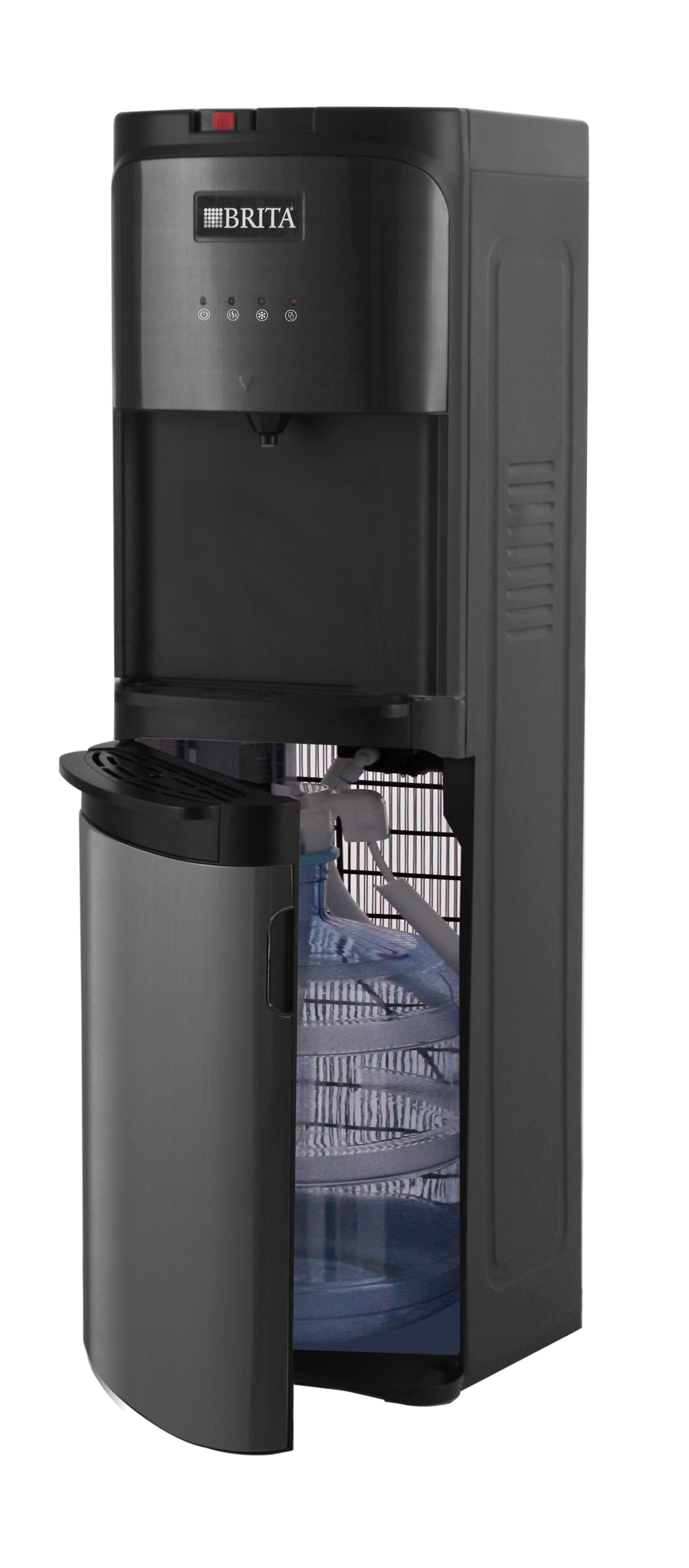 sælge hans Fejde Brita Bottom-Loading Water Cooler with Built-In Brita Filter,  Stainless-Steel, refill empty jug at any faucet, never buy plastic jugs of  water again. - Walmart.com