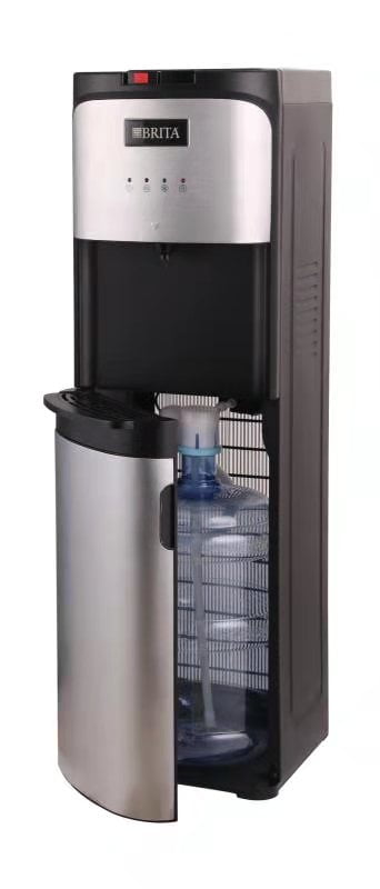 sælge hans Fejde Brita Bottom-Loading Water Cooler with Built-In Brita Filter,  Stainless-Steel, refill empty jug at any faucet, never buy plastic jugs of  water again. - Walmart.com