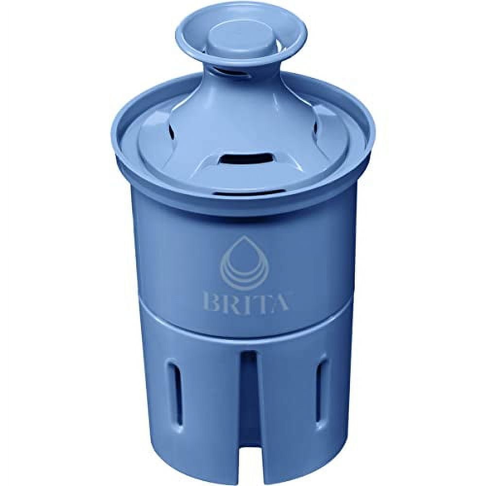 Brita Elite Water Filter, Advanced Carbon Core Technology Replacement Filter for Pitcher and Dispensers, Made Without BPA, Reduces 99% of Lead, 1 Count (Package May Vary)