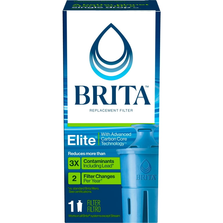 Brita Longlast Water Filter Replacement, Reduces Lead - 2 Count Brita Longlast Water Filter Replacement, Reduces Lead - 2 Count