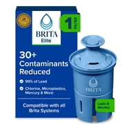 Brita Elite Replacement Water Filter, Compatible with All Brita Pitchers & Dispensers 1 Pack, Reduces Lead