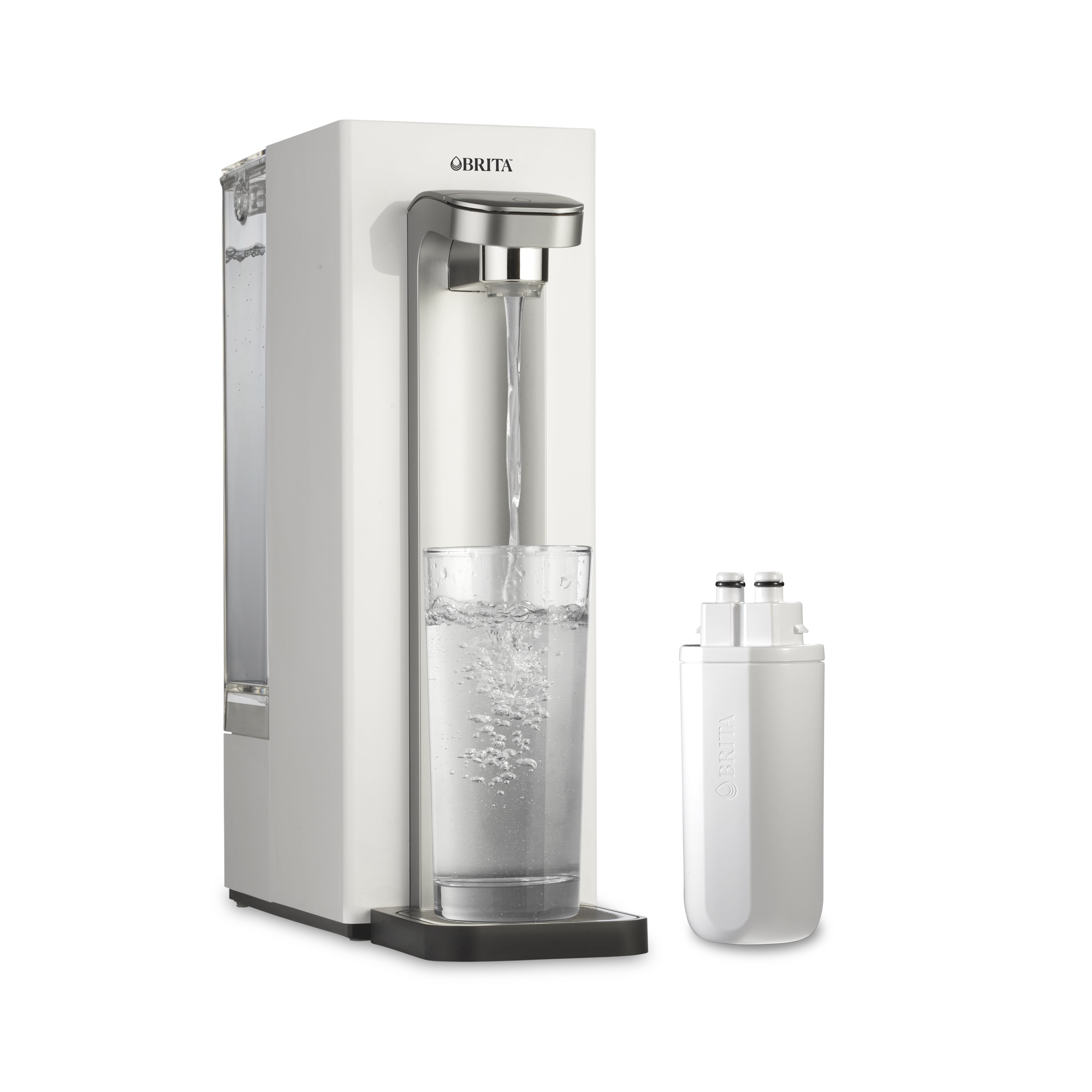 Brita Hub Compact White Countertop Water Filtration System