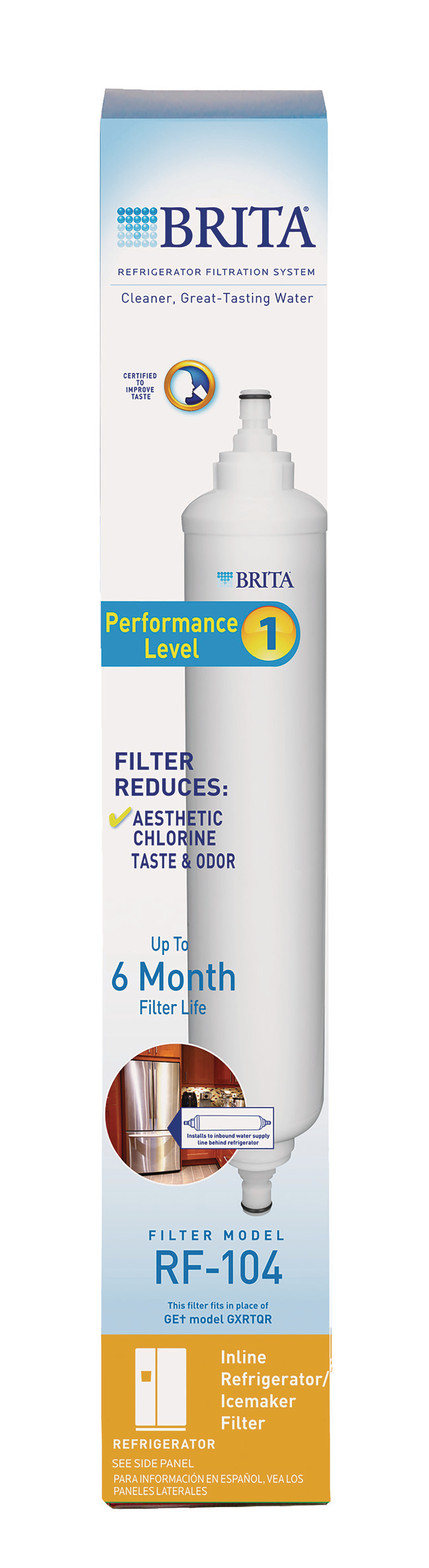 Brita Inline Refrigerator/Icemaker Filter WFRF104