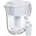 thumbnail image 1 of Brita Large 10 Cup Water Filter Pitcher with 1 Standard Filter, BPA Free Everyday, White, 1 of 13