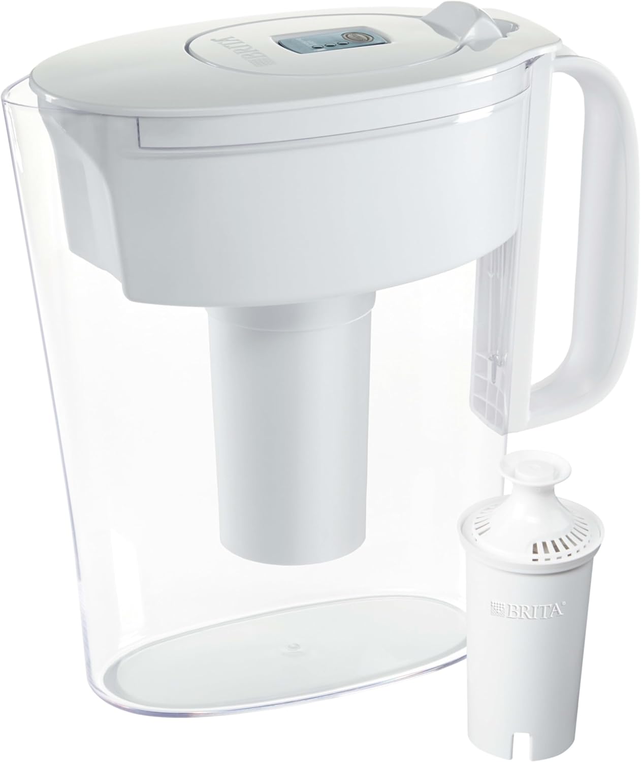 Brita Metro Water Filter Pitcher, BPAFree Water Pitcher, Replaces
