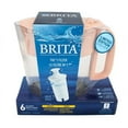 thumbnail image 1 of Brita Metro Water Filteration System Pitcher 6 Cup Pink BPA Free, 1 of 3