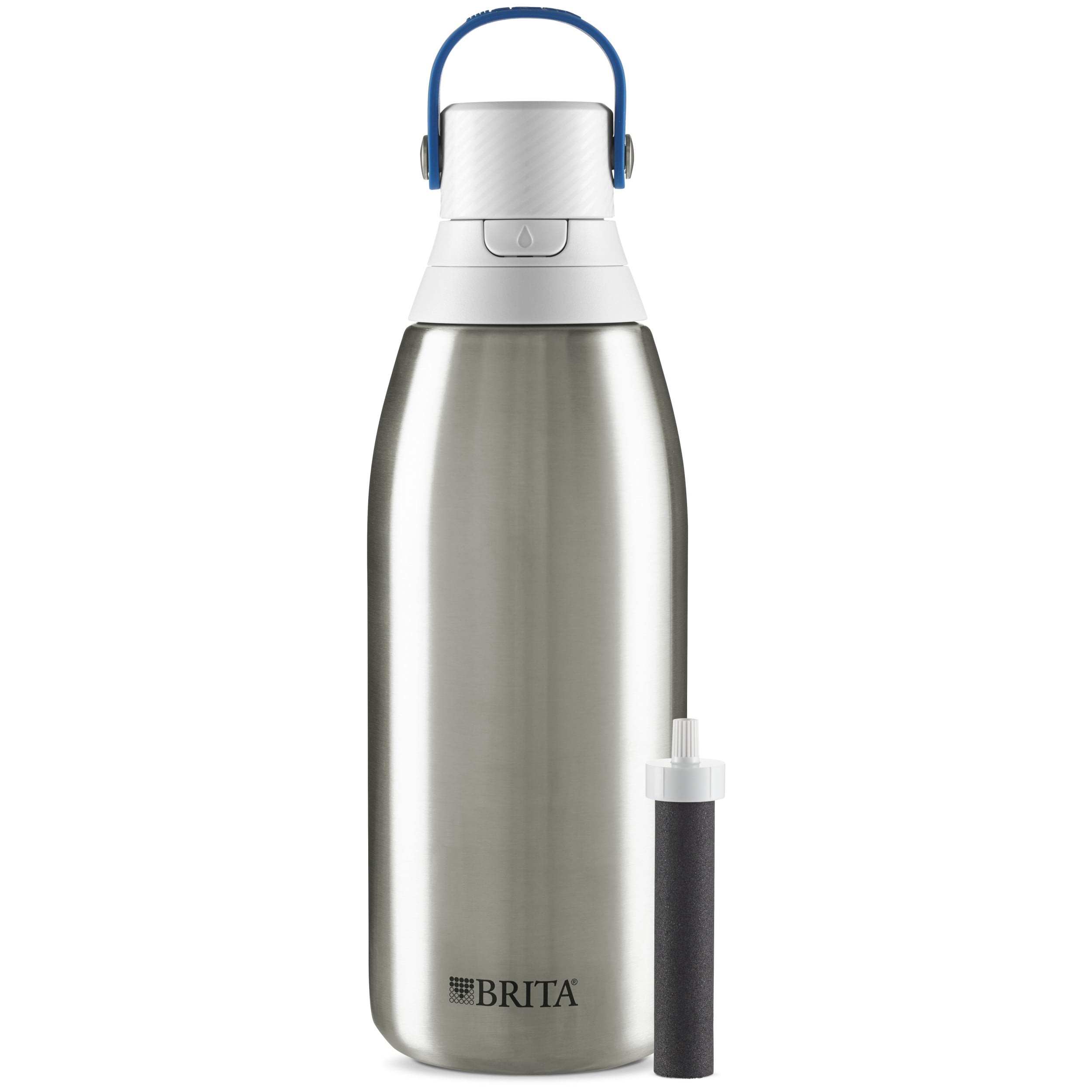 Brita Premium Stainless Steel Leak Proof Filtered Water Bottle