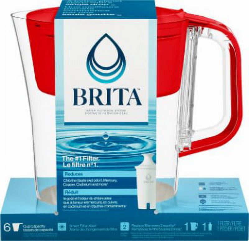 Brita Jarra de filtro de agua ahorradora de espacio 42364