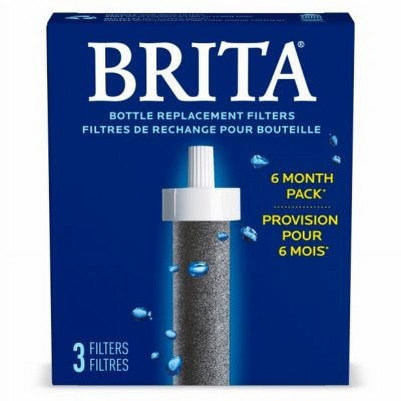 Brita Replacement Bottle Filter, 3Pk. 1 Pack