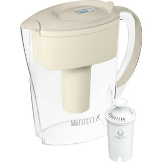 Brita - Jarra pequeña de filtro de agua de 5 tazas con 1 filtro estándar,  sin BPA, SOHO, rojo, 1 unidad (paquete de 1)