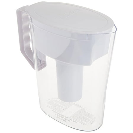 Brita Slim Water Pitcher with 1 Filter, White, 5 Cup