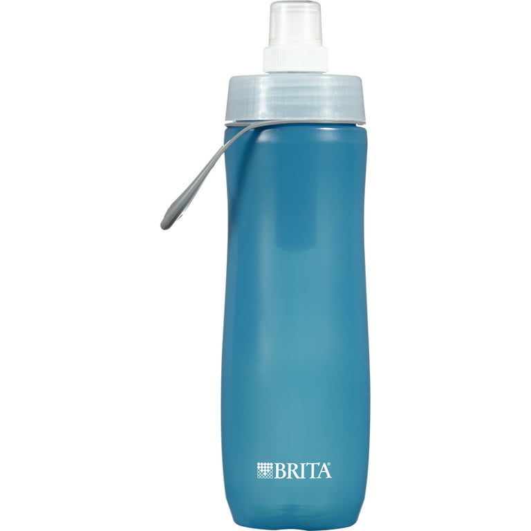 Sport Water Bottle Filter - BPA Free - Blue - 20 oz - Walmart.com