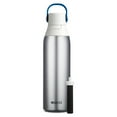thumbnail image 1 of Brita Stainless Steel Premium Filtering Water Bottle, Stainless, 20 oz., 1 of 8