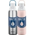 Brita 20 Oz Insulated Stainless Steel Water Bottle with Filter