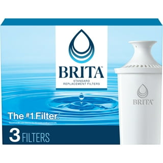 Brita Standard Water Filter, Replacement Filters for Pitchers and Dispensers, BPA Free, 6 Count