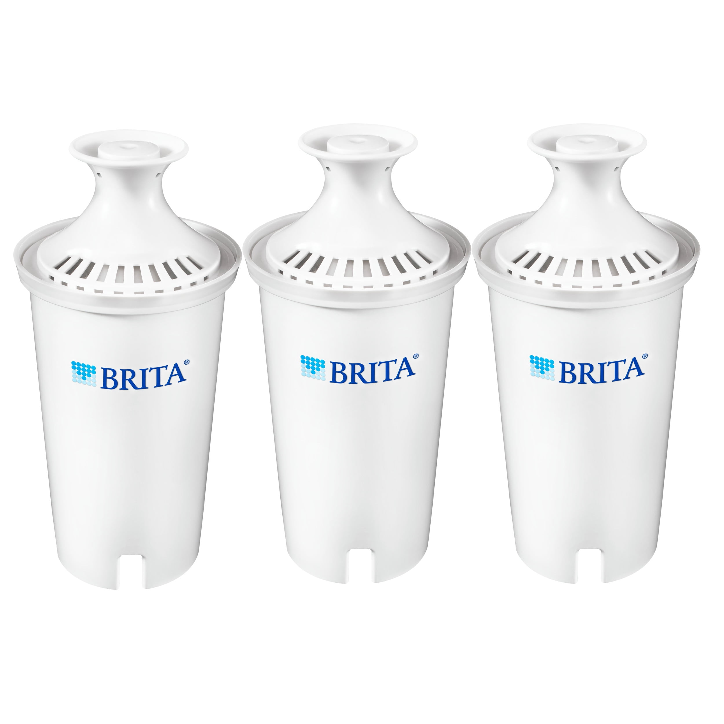 Brita Standard Filter Replacements, BPA Free, Reduces Chlorine, and Mercury, 3 Pack Walmart.com