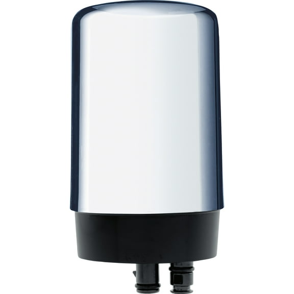 Brita Tap Water Filter, Water Filtration System Replacement Filters For Faucets, Reduces Lead, BPA Free Chrome, 1 Count