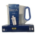 thumbnail image 1 of Brita Wave Filtered Water Filter Pitcher 10 Cup Capacity - Blue, 1 of 4