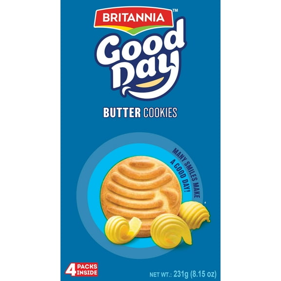 Britannia Good Day Butter Cookies, 8.15 oz