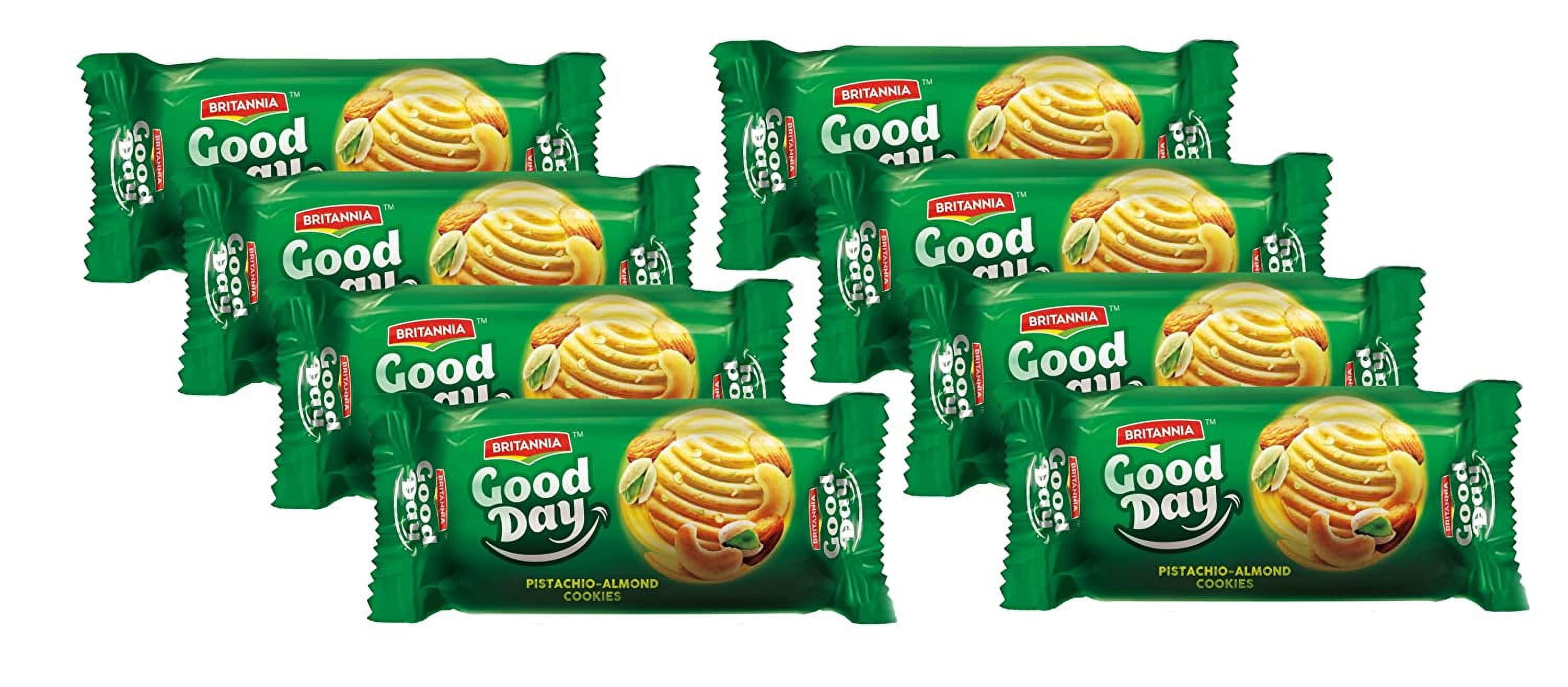 Britannia Good Day Pistachio/Almond Cookies 2.6oz (75g) Breakfast