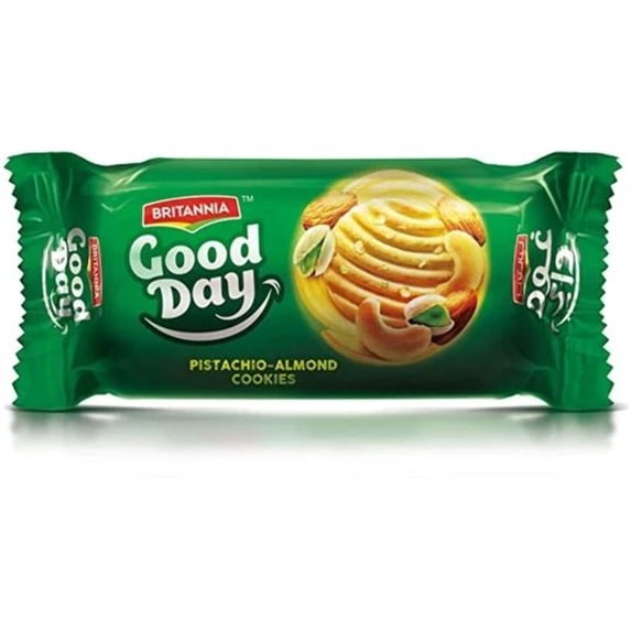 Britannia Good Day Rich Pista Badam Cookies 75 Grams (Pack of 5)