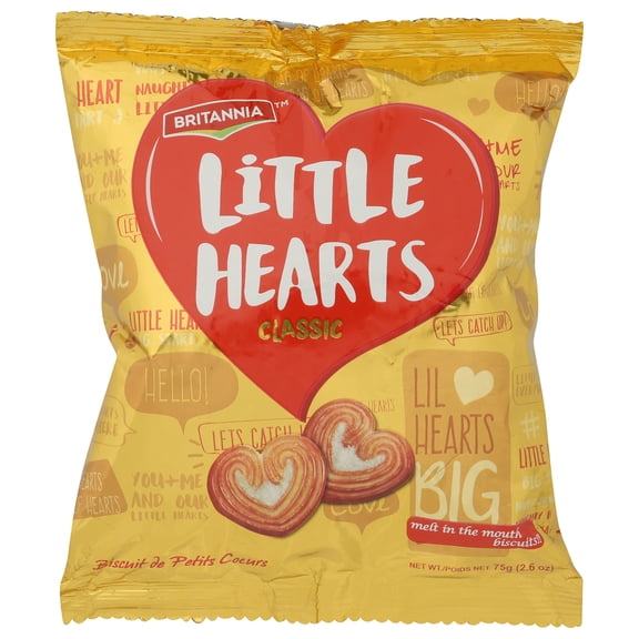 Britannia Little Hearts Classic, 2.6 oz