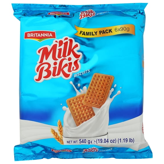 Britannia Milk Bikis Biscuits, 19.04oz