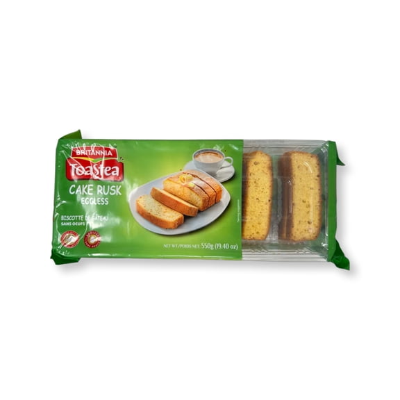 Britannia Toastea Eggless Cake Rusk 550gm