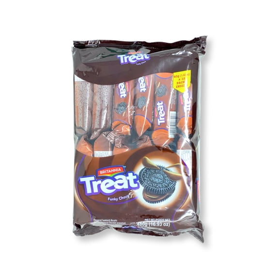 Britannia Treat Funky Choco Biscuits