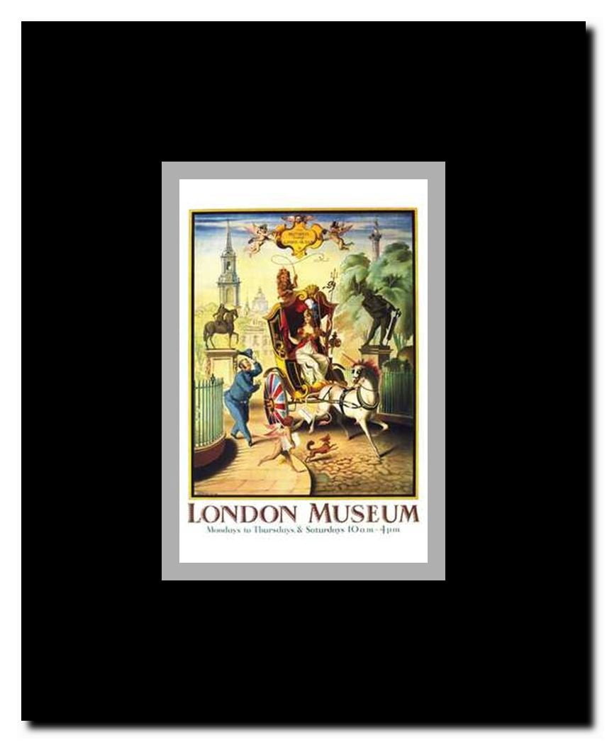 Britannia Visits the London Museum Framed Movie Poster