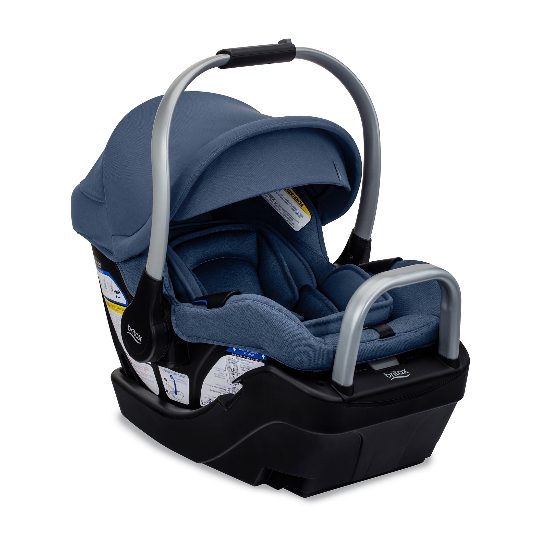 Britax Cypress Infant Car Seat with Alpine Base, Ponte Arctic